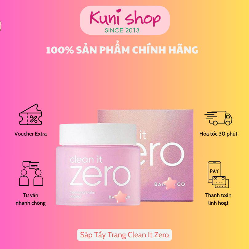 Sáp Tẩy Trang Clean It Zero