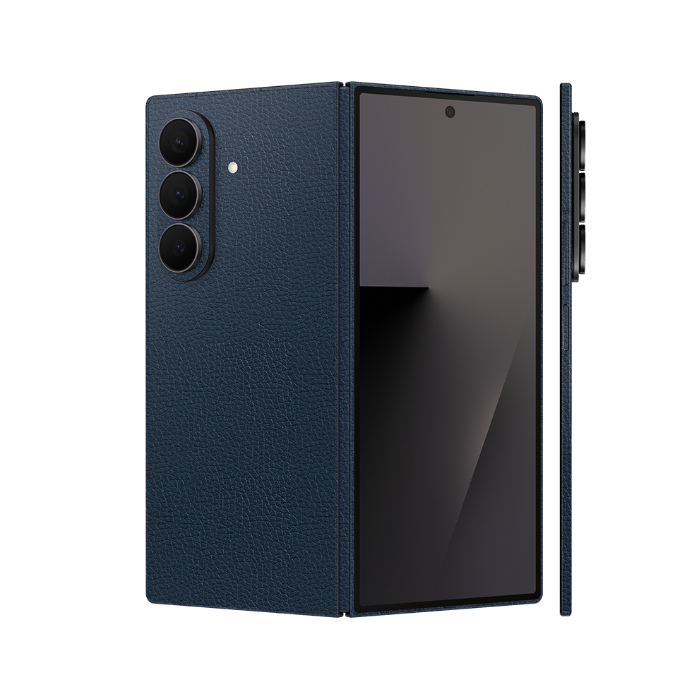 Miếng Dán Da Samsung Z Fold Series Full Lưng Viền Vân Mil | Skin Z Fold 7 | Z Fold 6 | Z Fold 5 | Z 