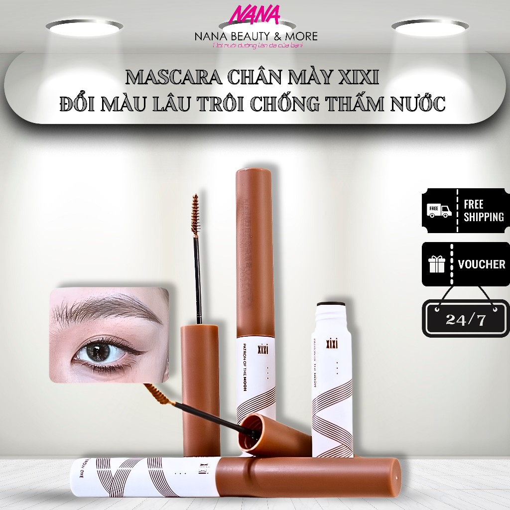 Chuốt Mày XIXI Pure Wild Natural Sense Eyebrow Cream 3g - Nana Shop