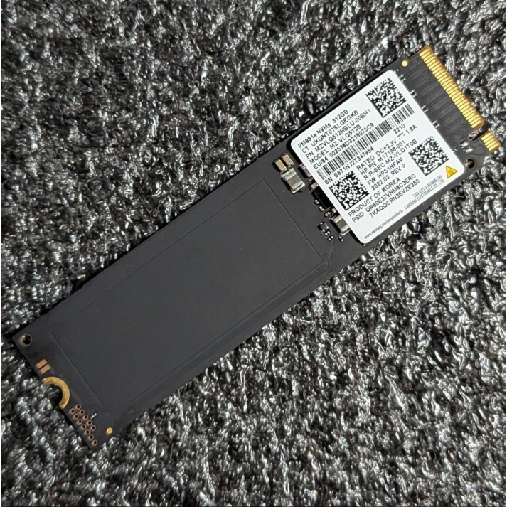 SSD Samsung NVME PM991A 512G PCIe Gen3 x4 NVMe M.2