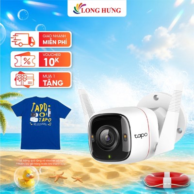 Camera ngoài trời TP-Link Tapo Outdoor Home Security Wifi 4MP 2K C320WS - Hàng chính hãng
