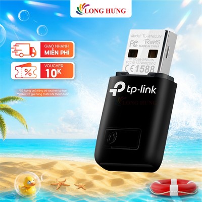 USB Wi-Fi TP-Link Mini Wireless chuẩn N 300Mbps TL-WN823N - Hàng chính hãng