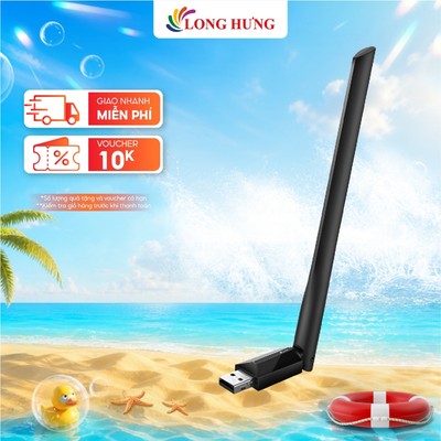 USB Wifi AC600 TP-Link băng tần kép Archer T2U Plus - Hàng chính hãng