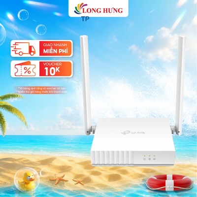 Thiết bị định tuyến mạng không dây TP-Link Router Wifi 4 300Mbps TL-WR820N - Hàng chính hãng