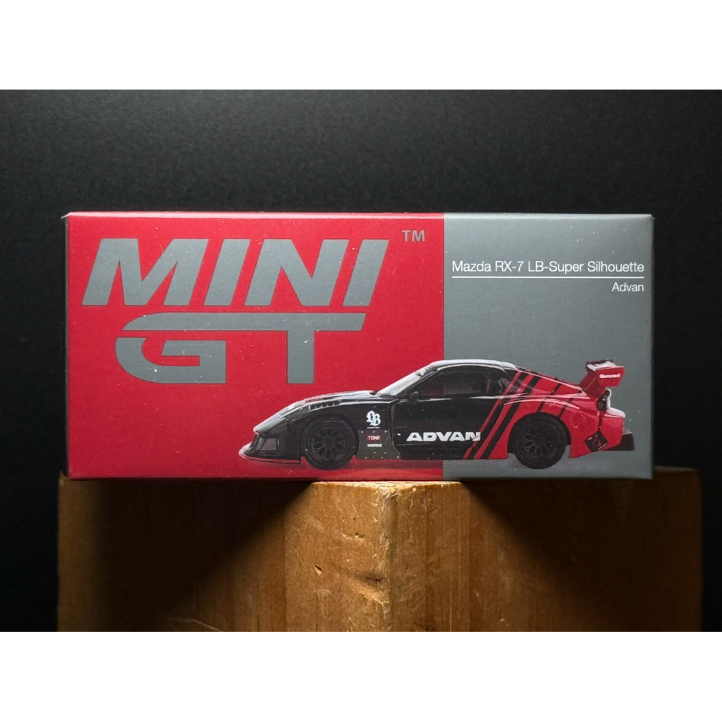 Xe mô hình tỷ lệ 1/64 mô phỏng ô tô Mini GT 983 Mazda RX7 LB Super Silhouette (đã qua sử dụng) - Ken
