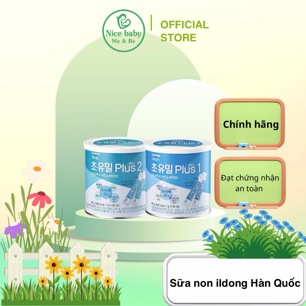 SỮA NON ILDONG PLUS 1, PLUS 2