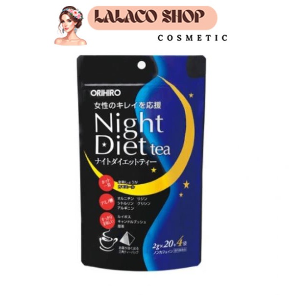 Trà Night Diet Tea Orihiro 24 gói/túi