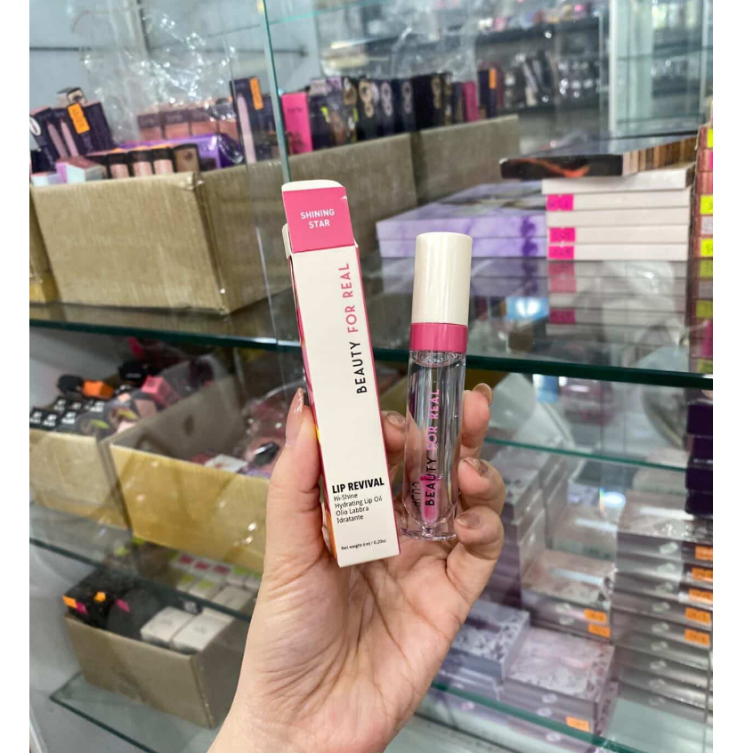 Beauty For Real - Dầu Dưỡng Môi Beauty For Real Lip Revival Hi-Shine Hydrating Lip Oil