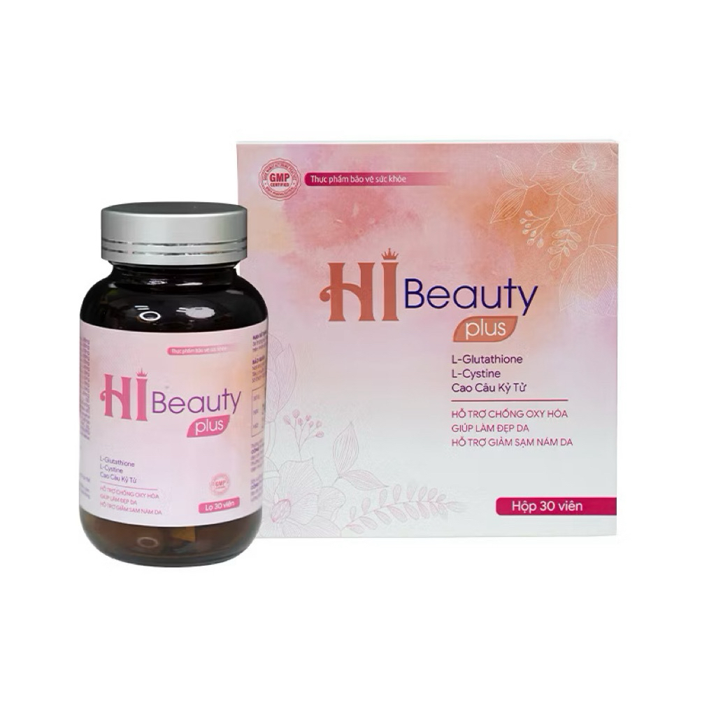 Viên Uống Hi Beauty Plus Hộp 30 Viên Bổ Sung Dưỡng Chất Cho Da
