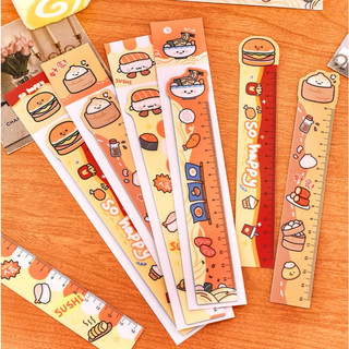 Thước Kẻ Dẻo Hoạt Hình Dễ Thương 15cm