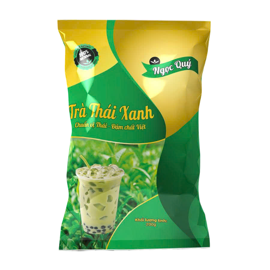Trà thái xanh dùng để pha chế trà sữa thái