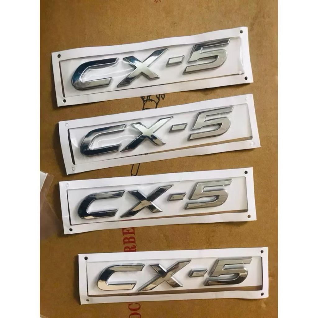 Chữ CX5 Cốp Sau Mazda CX5 – Logo Tem Cốp Sau Mã KB7W51721A