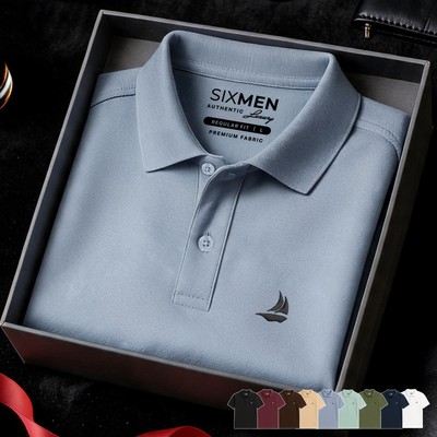 Áo Polo nam cao cấp cổ bẻ [Tặng Hộp Gói Quà] - BASOR Polo SIXMEN - Vải cá sấu FeelMax Thoáng mát