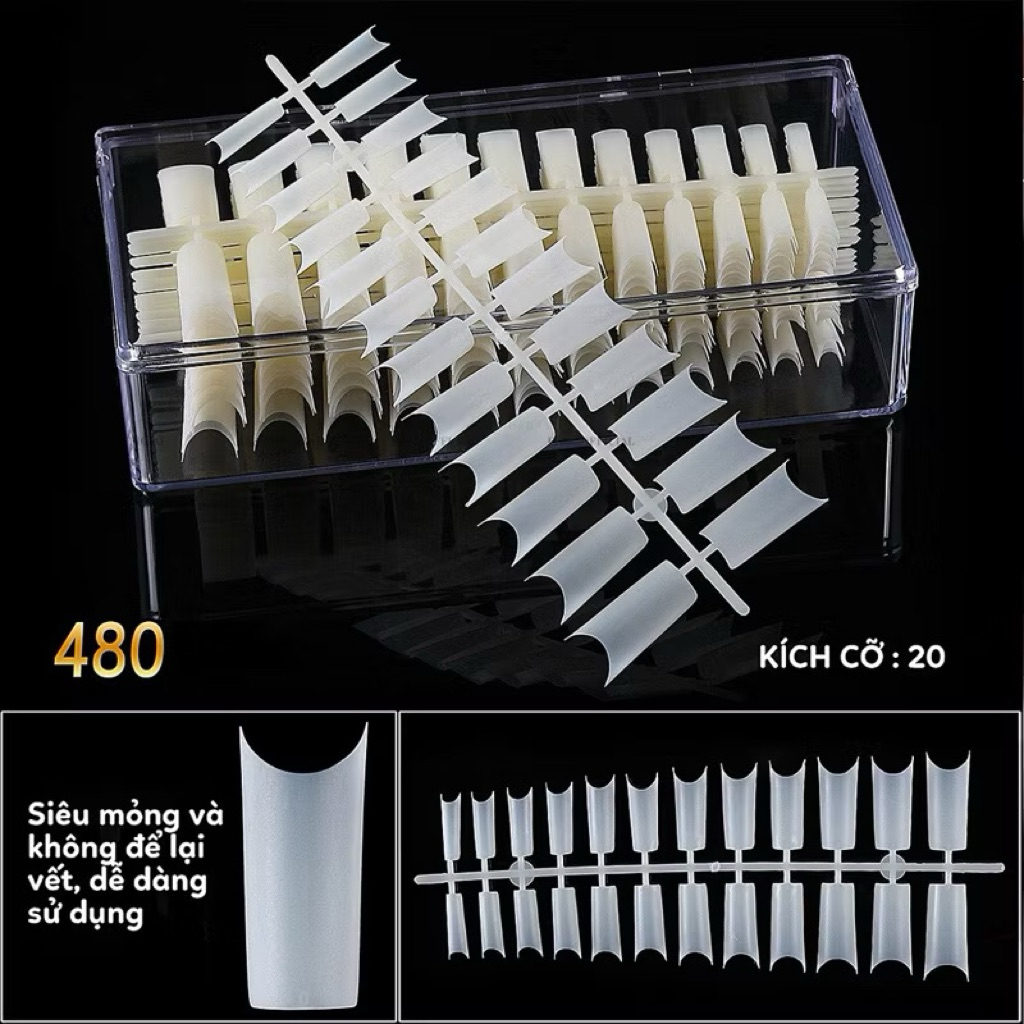 Móng mẫu hàng quốc siêu dẻo, nails, móng nối móng tip nối óng tre,mong tip vuông