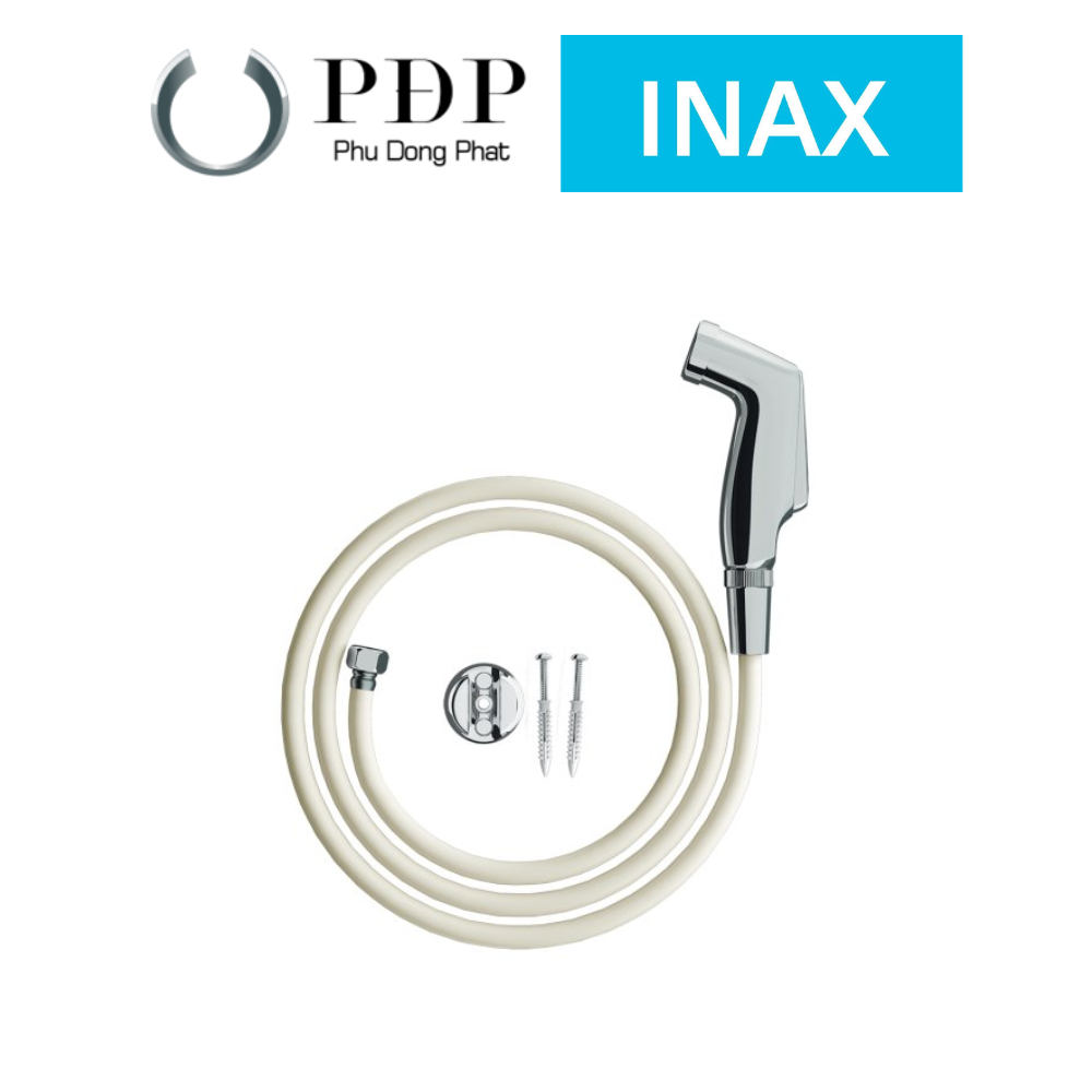 Vòi Xịt Toilet INAX CFV-102M – Nhựa PVC Màu Kem Cao Cấp, Bền Đẹp Cho Phòng Tắm