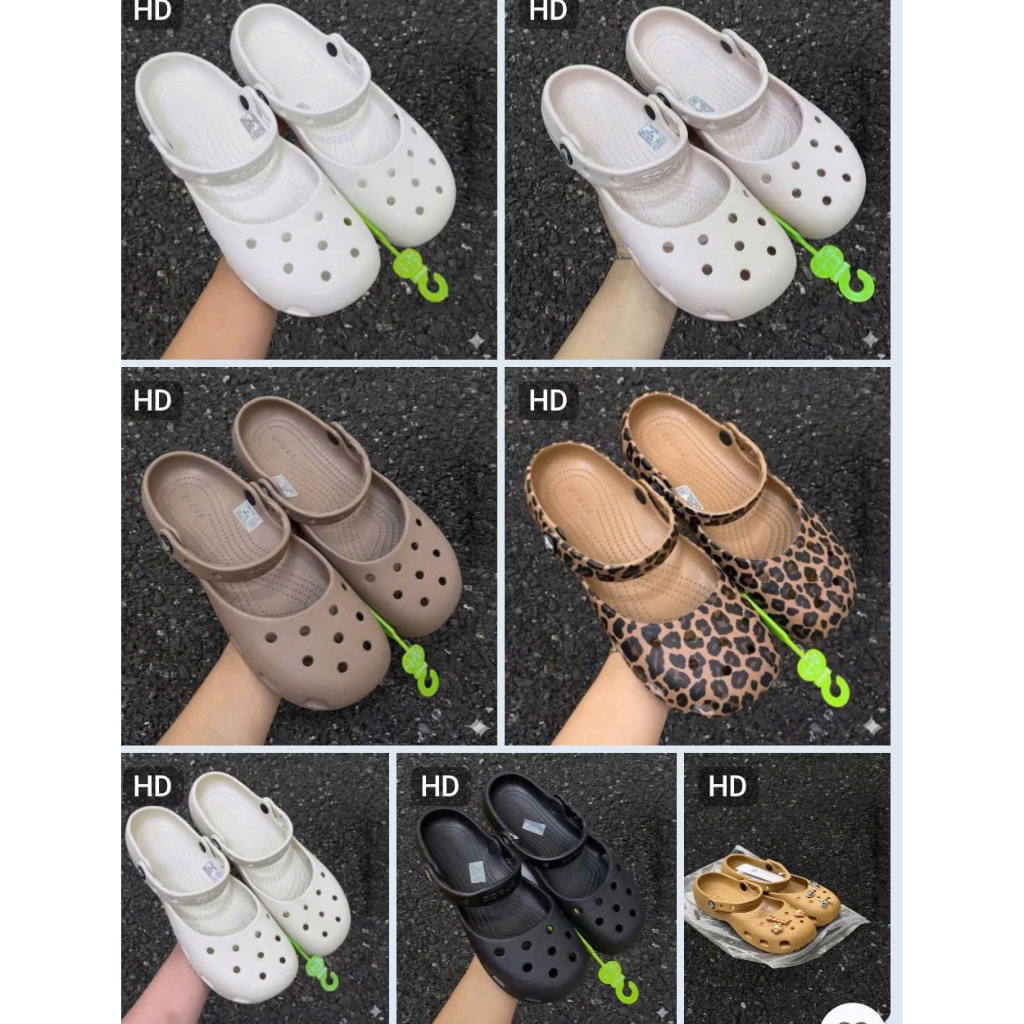1️⃣ Dép Sục Nữ Thời Trang Charm Nơ Dễ Thương – Dép Nhựa Êm Chân Đi Học Đi Chơi Form Xinh