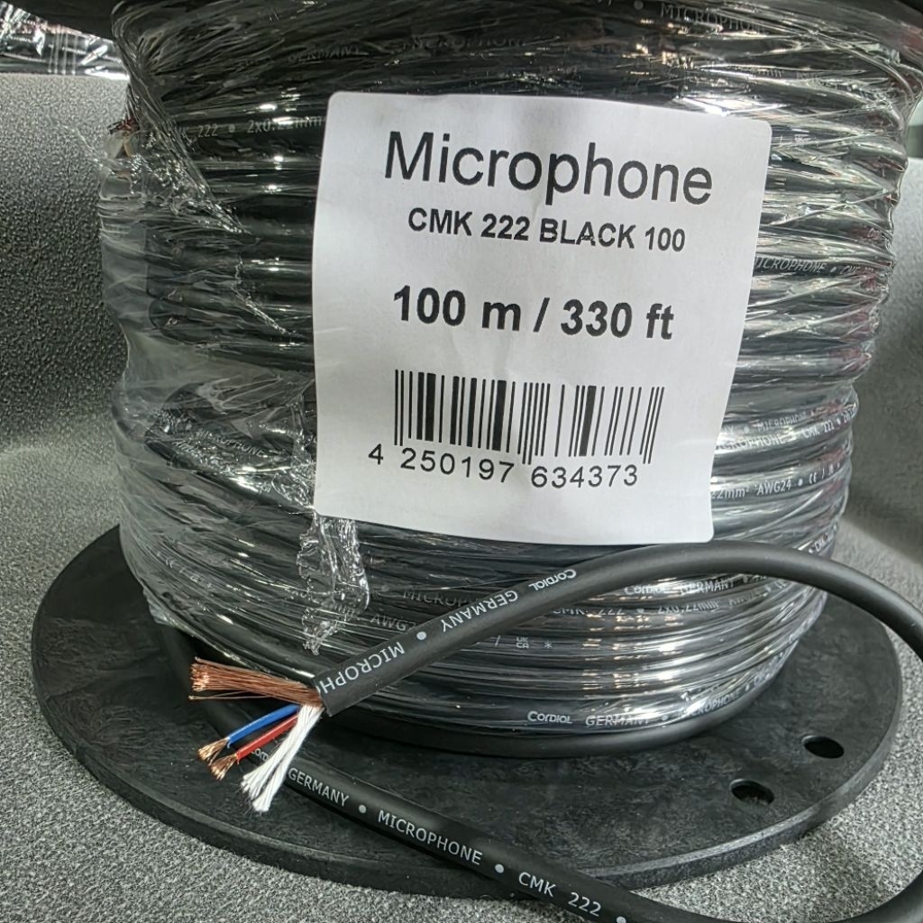 Dây tín hiệu Cordiol Germany Microphone 2×0.2mm AWG24.