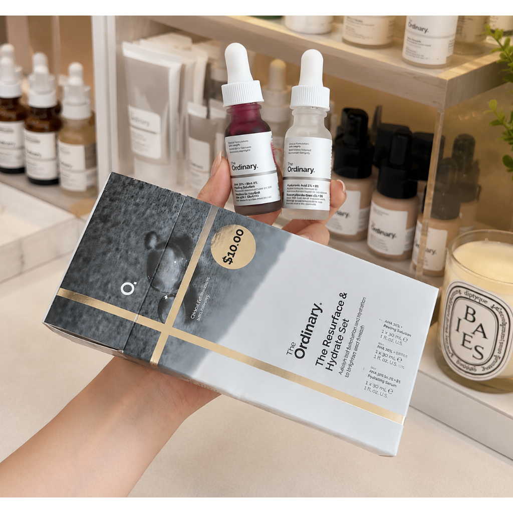Set dưỡng da The Ordinary 15ml x 2 (AHA+B5)