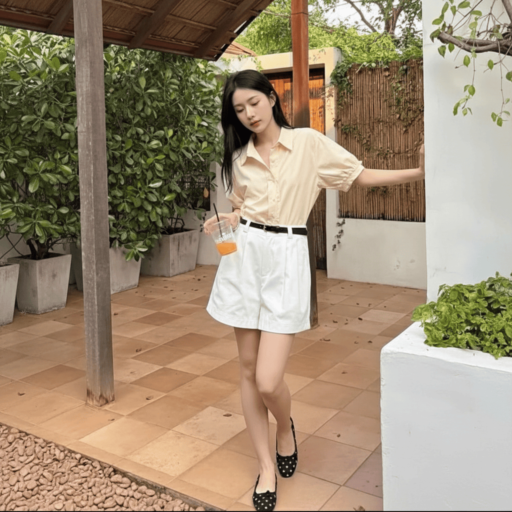 Quần Đùi Kaki Quần Soóc Loại 1 Mềm Mịn Chuẩn Form Kiểu Dáng Basic Lưng Cao Cá Tính | BigBuy360 - bigbuy360.vn