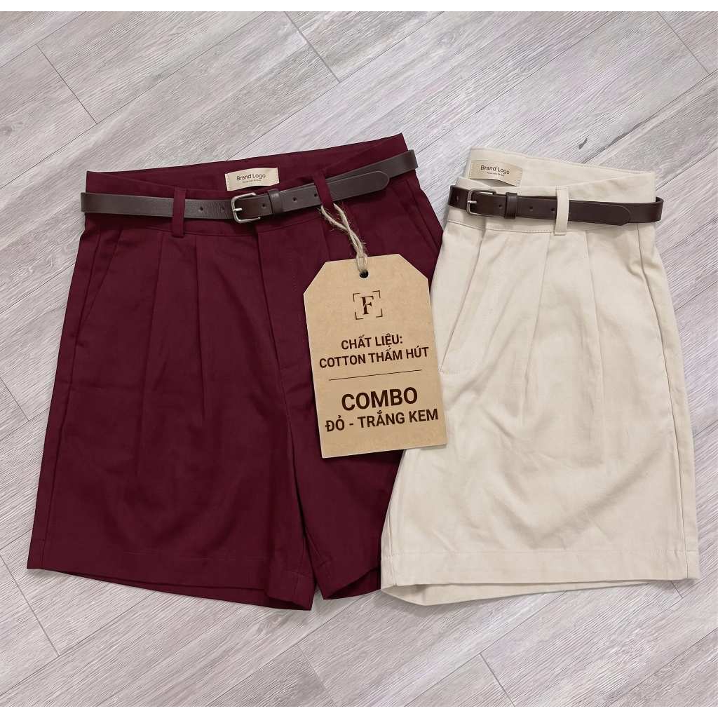 Quần Đùi Kaki Quần Soóc Loại 1 Mềm Mịn Chuẩn Form Kiểu Dáng Basic Lưng Cao Cá Tính | BigBuy360 - bigbuy360.vn