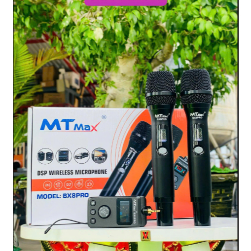 Micro đa năng cao cấp tích hợp bluetooth MTMAX BX8 PRO, Cao Cấp Cho Xe Hơi Tích Hợp Vang Reverb