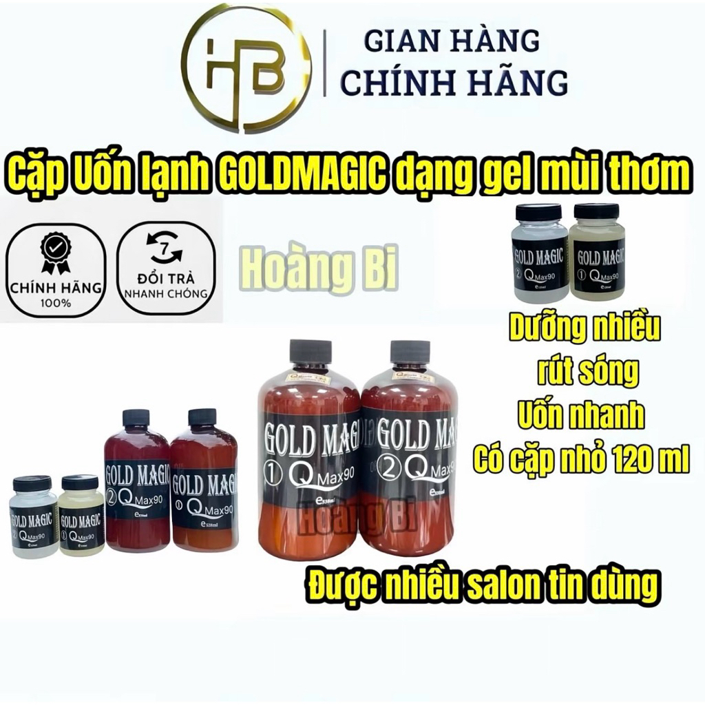 UỐN LẠNH GOLD MAGIC QMAX90