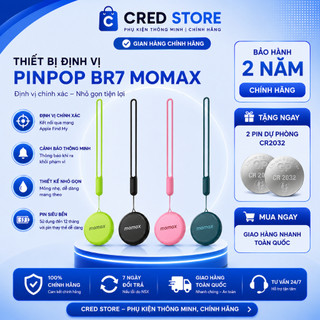 Thiết Bị Định Vị PINPOP BR7 Momax Định Vị Toàn Cầu, Pin Dùng Quanh Năm, Nhỏ Gọn, Tiện Lợi CRED STORE