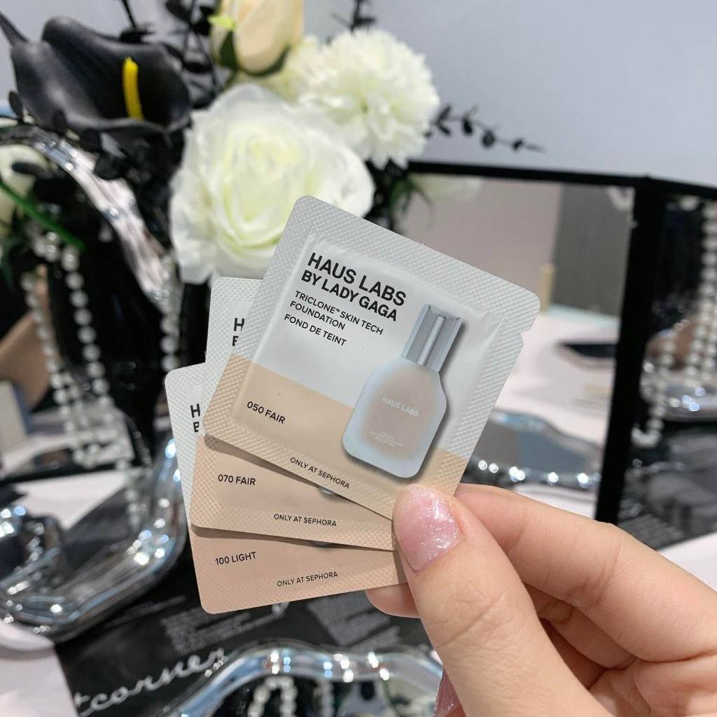 (Sample) Haus labs Nền Triclone Skin Tech Foundation 1ml (Nhiều tone)