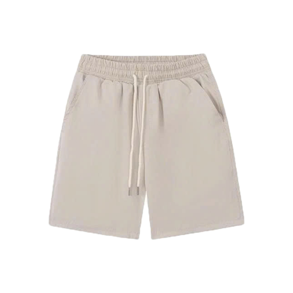 (Combo 2 Quần Short) Kaki Dù PN Store1993 dáng Trên Gối Bản Nâng Cấp đường May Menswear Nam Kem Nhung QS03 | BigBuy360 - bigbuy360.vn