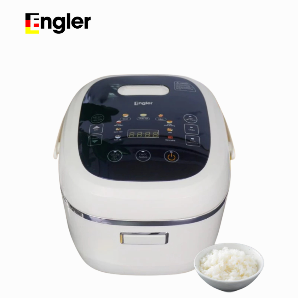 Nồi cơm tách đường Engler EL9101 1.4L, công nghệ giảm tinh bột, nấu cơm dẻo thơm, phù hợp ăn kiêng
