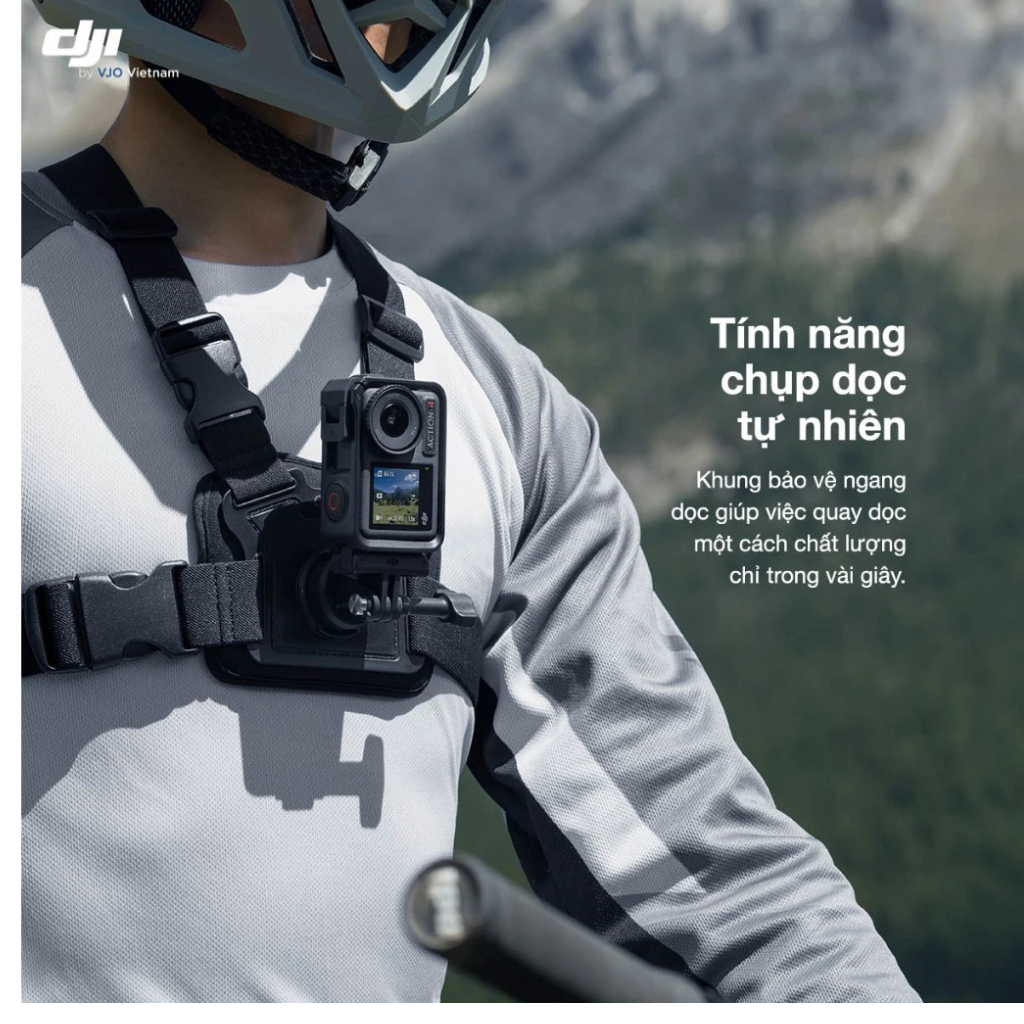 Camera hành động DJI Osmo Action 4 máy quay hành trình 4K 120fps, góc siêu rộng - Hàng Chính Hãng BH 12 THẤNG | BigBuy360 - bigbuy360.vn