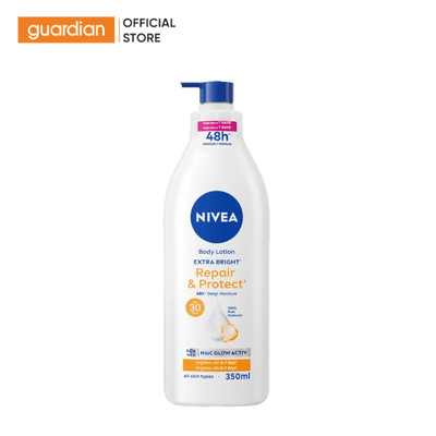 Sữa Dưỡng Thể Giúp Dưỡng Sáng Giúp Phục Hồi & Chống Nắng Nivea 350ml
