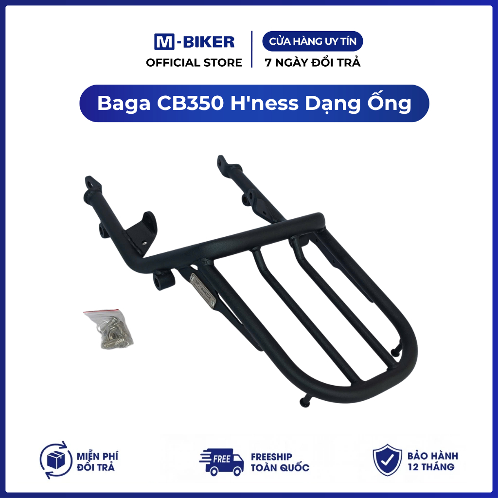 Baga CB350 Dạng Ống, baga cb350 hness dạng ống | M-Biker