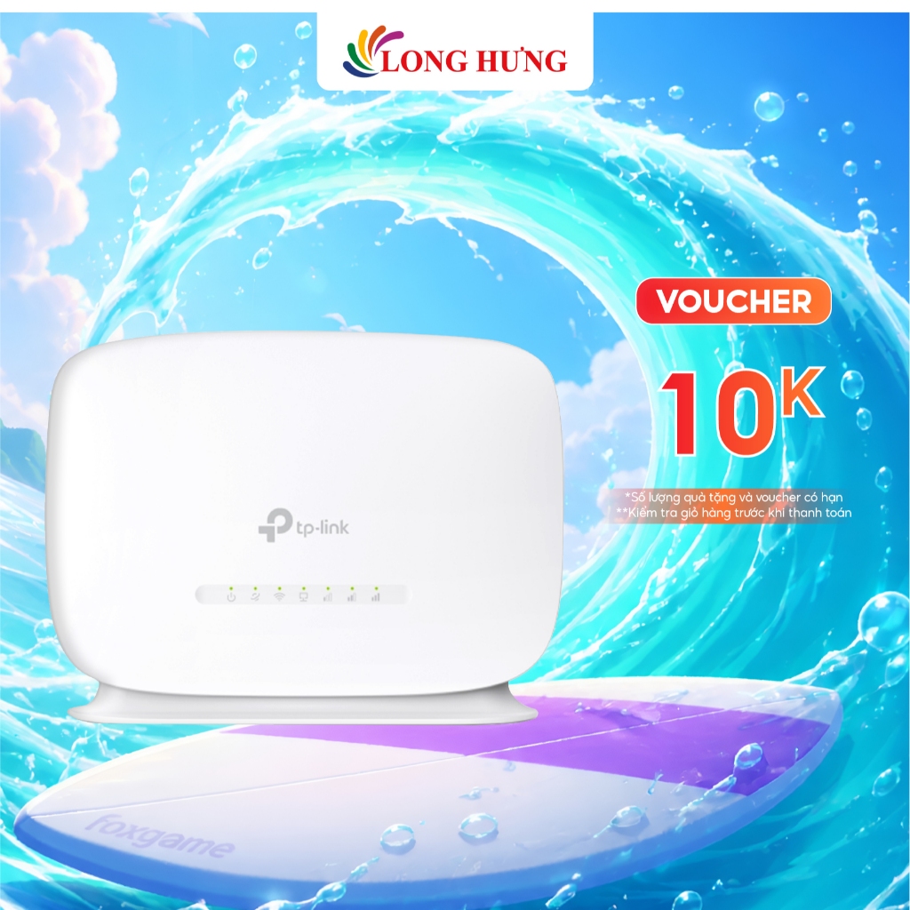 Router Wifi 4G LTE TP-Link 300Mbps TL-MR105 - Hàng chính hãng
