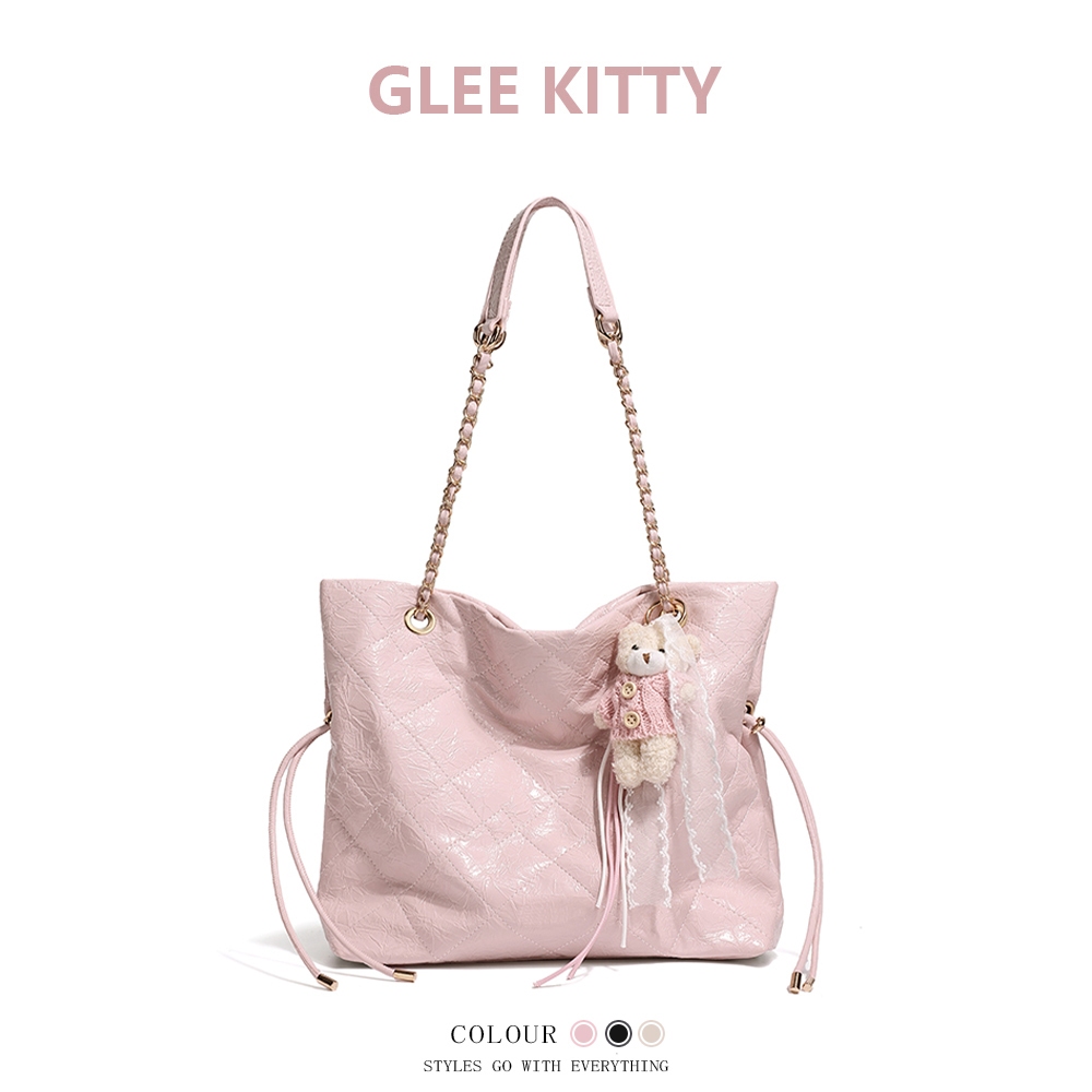 Túi Xách Nữ GLEE KITTY Túi Tote Đeo Một Bên Vai Xu Hướng Thời Trang Hàn Quốc Dễ Phối Đồ Sức Chứa Lớn