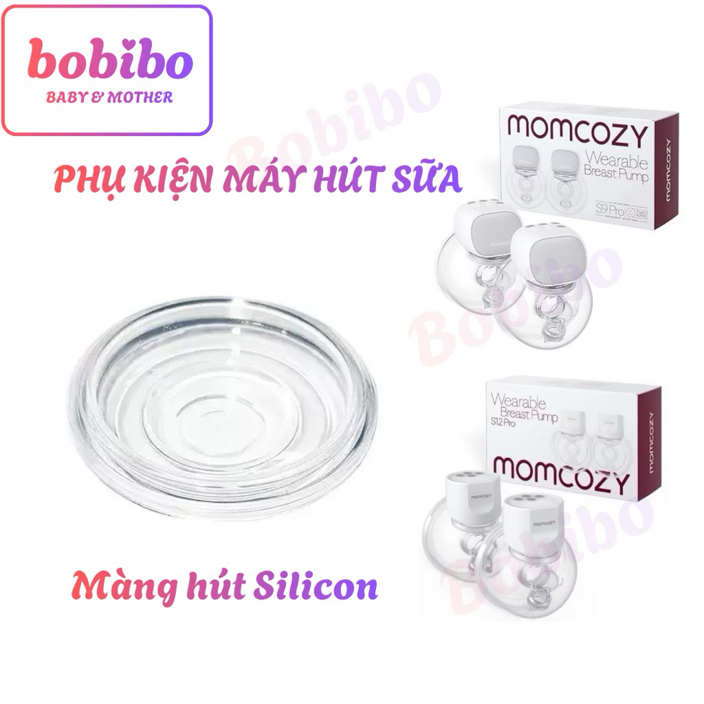 Màng hút Silicon máy hút sữa Momcozy S9/ S12 Pro- Phụ Kiện Thay thế tương thích máy hút sữa Momcozy
