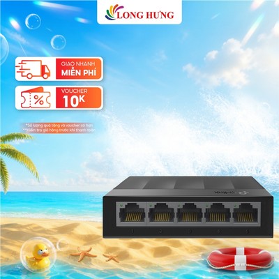 Switch TP-Link 5-Port 10/100/1000Mbps Gigabit Desktop Switch LS1005G - Hàng chính hãng