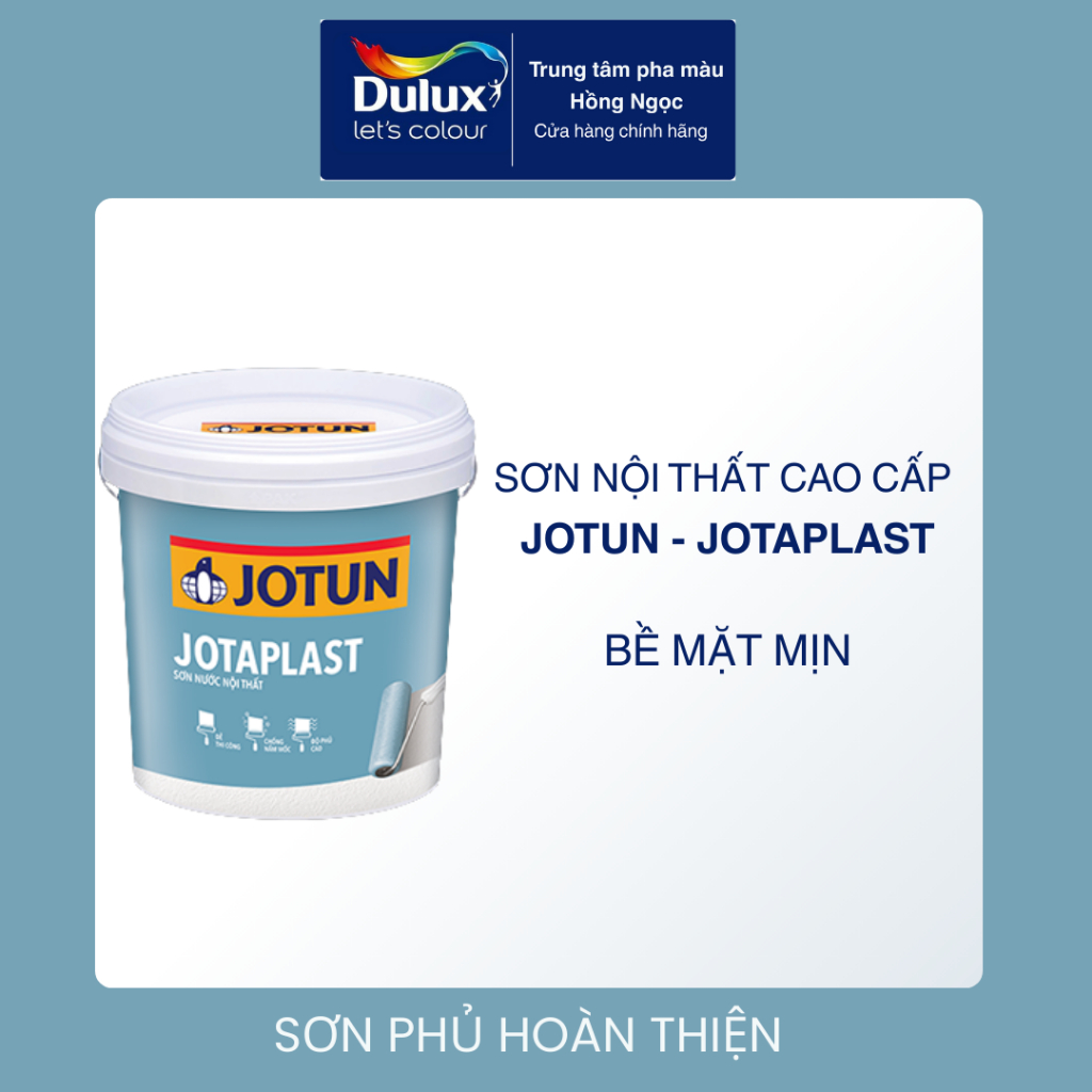 5L- Sơn phủ nội thất, trong nhà cao cấp Jotun Jotaplast