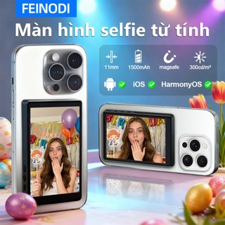 FEINODI Màn hình selfie, ống kính hỗ trợ chụp ảnh HD đóng khung trên cùng màn hình, quay video/phát sóng trực tiếp/Vlog