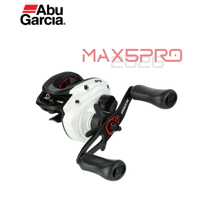 Máy câu ngang Abu Garcia Max 5PRO baitcasting reel câu lure, drag 9kg, gear 7.5, tay trái tay phải