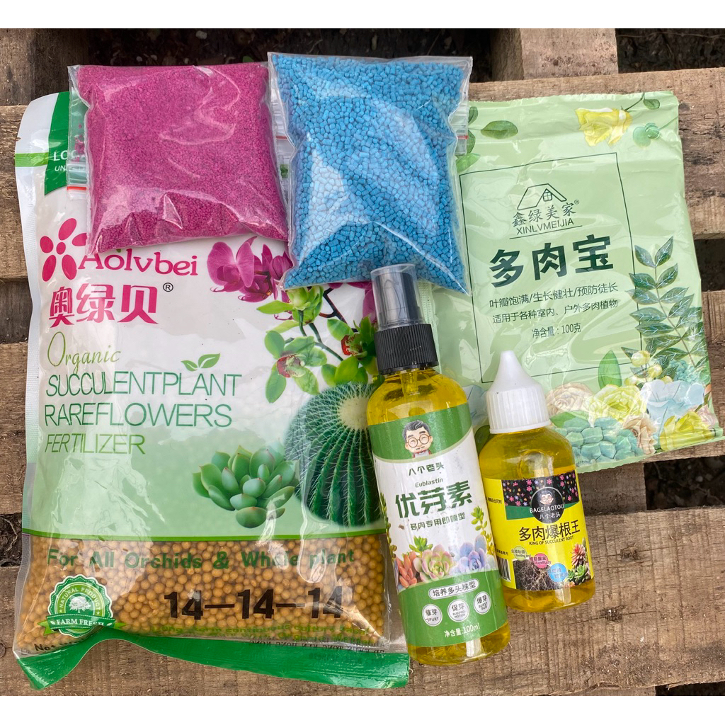 Vật tư phân bón kích rể kích mầm cây trồng sen đá xương rồng_🌱hàng sẵn