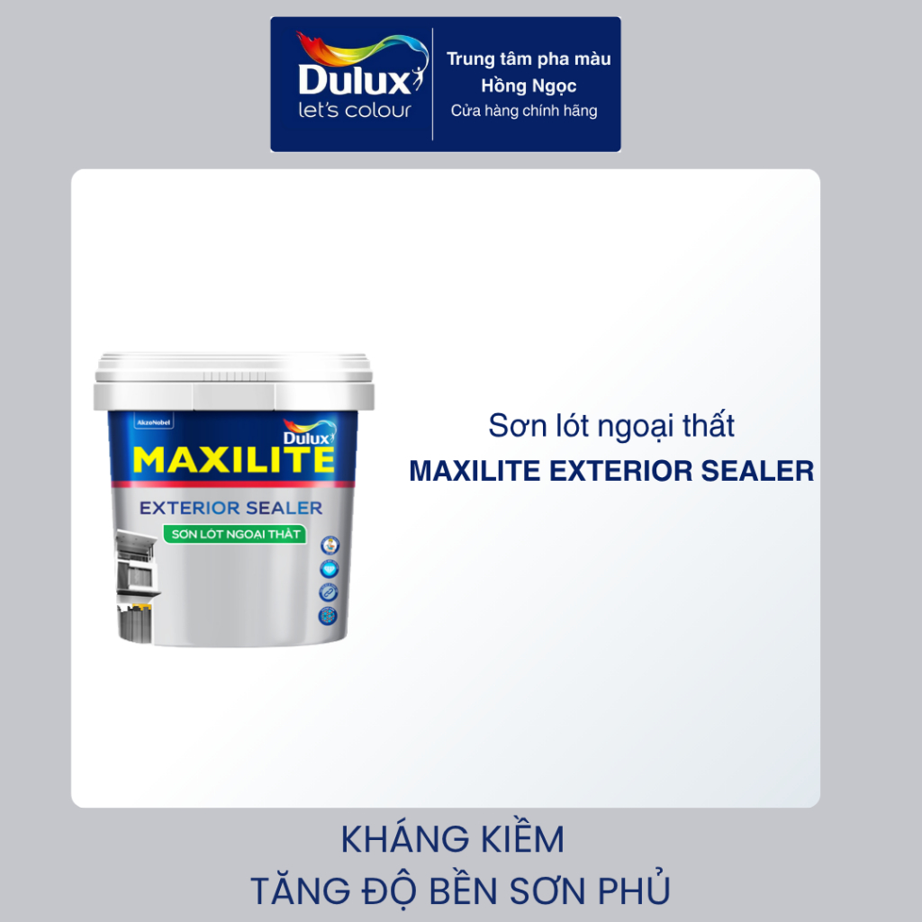 Sơn lót kháng kiềm ngoài trời Dulux Maxilite - 48C