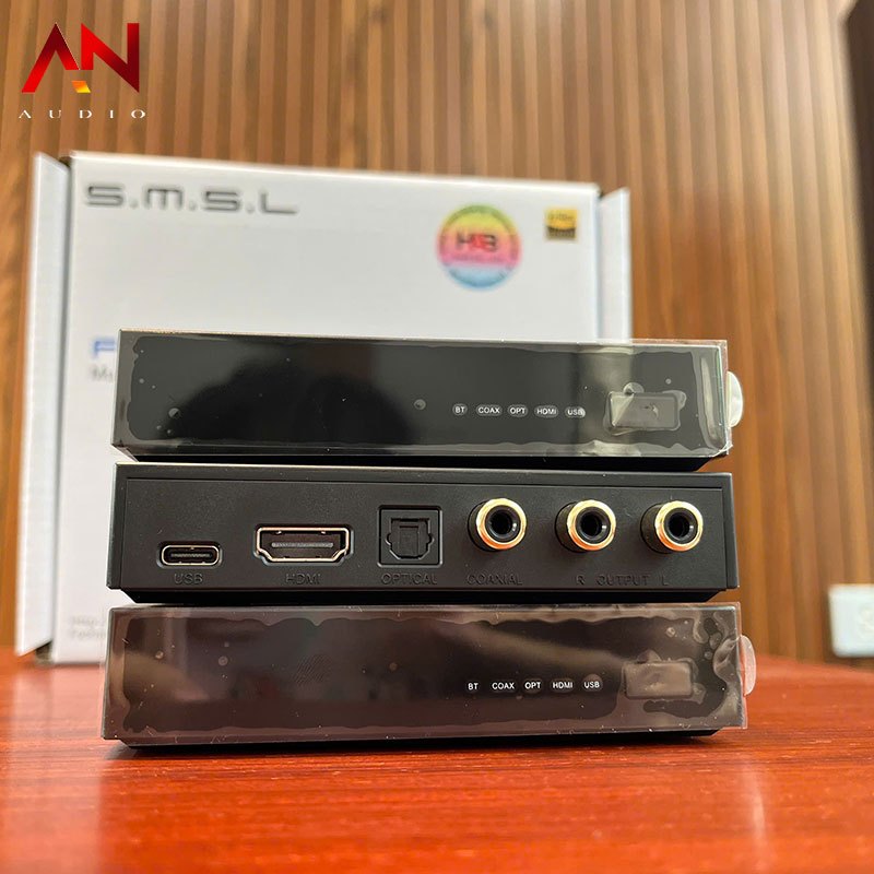 [Chính hãng]SMSL PS100-Bộ chuyển đổi âm thanh kỹ thuật số sang analog, ChipES9023 DAC đa chức năng h