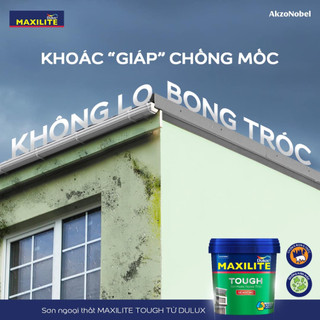 Sơn nước ngoại thất Maxilite Touch, bề mặt mờ (5 LÍT)