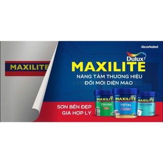 Sơn nước ngoại thất Maxilite Touch, bề mặt mờ (5 LÍT)