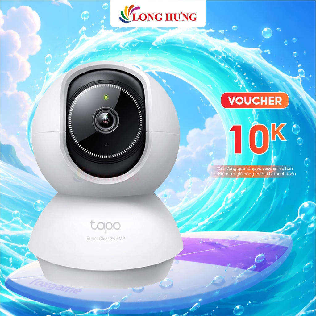 Camera trong nhà TP-Link Tapo AI Pan/Tilt Home Security Wifi 3K C230 - Hàng chính hãng