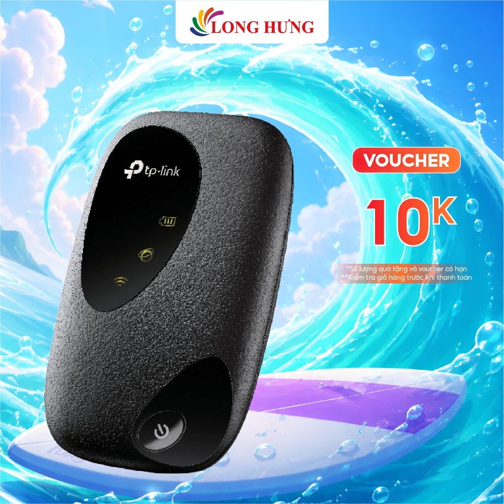 Bộ thiết bị phát Wifi 4G LTE TP-Link M7000 - Hàng chính hãng
