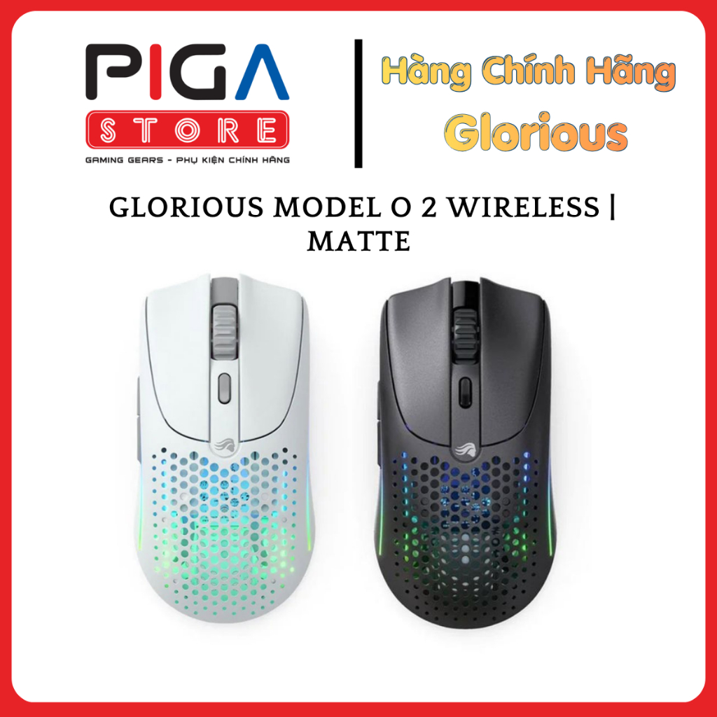 Chuột không dây siêu nhẹ Glorious Model O 2 Wireless | Matte
