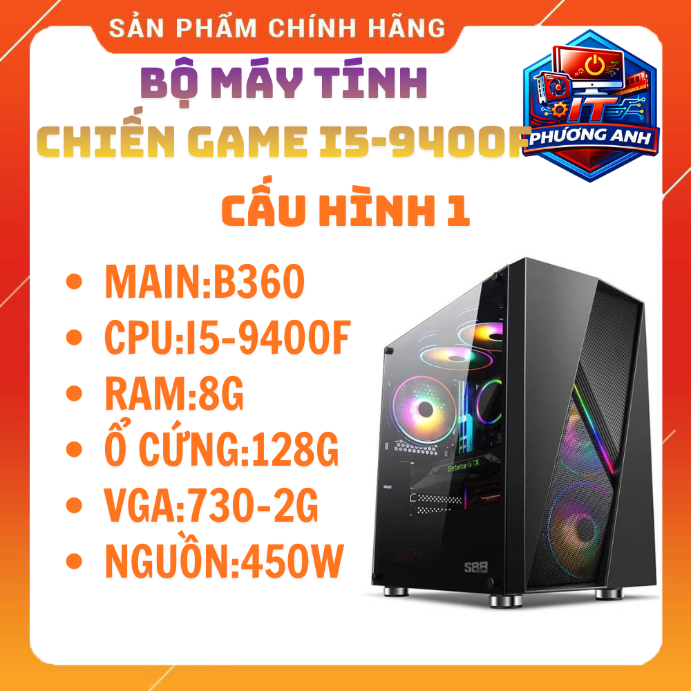 Bộ Máy Tính Chơi Game Quốc Dân i5-9400F
