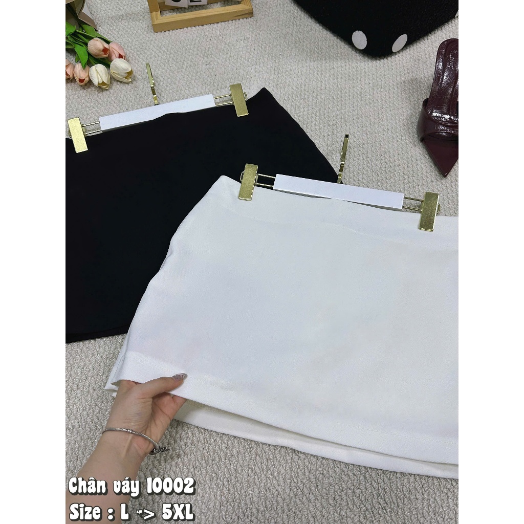 Chân Váy Ngắn có Lót Quần Bigsize 55-90kg Chất Vải dày Xịn Co giãn Nhẹ CV10002 - 2KJeans | BigBuy360 - bigbuy360.vn